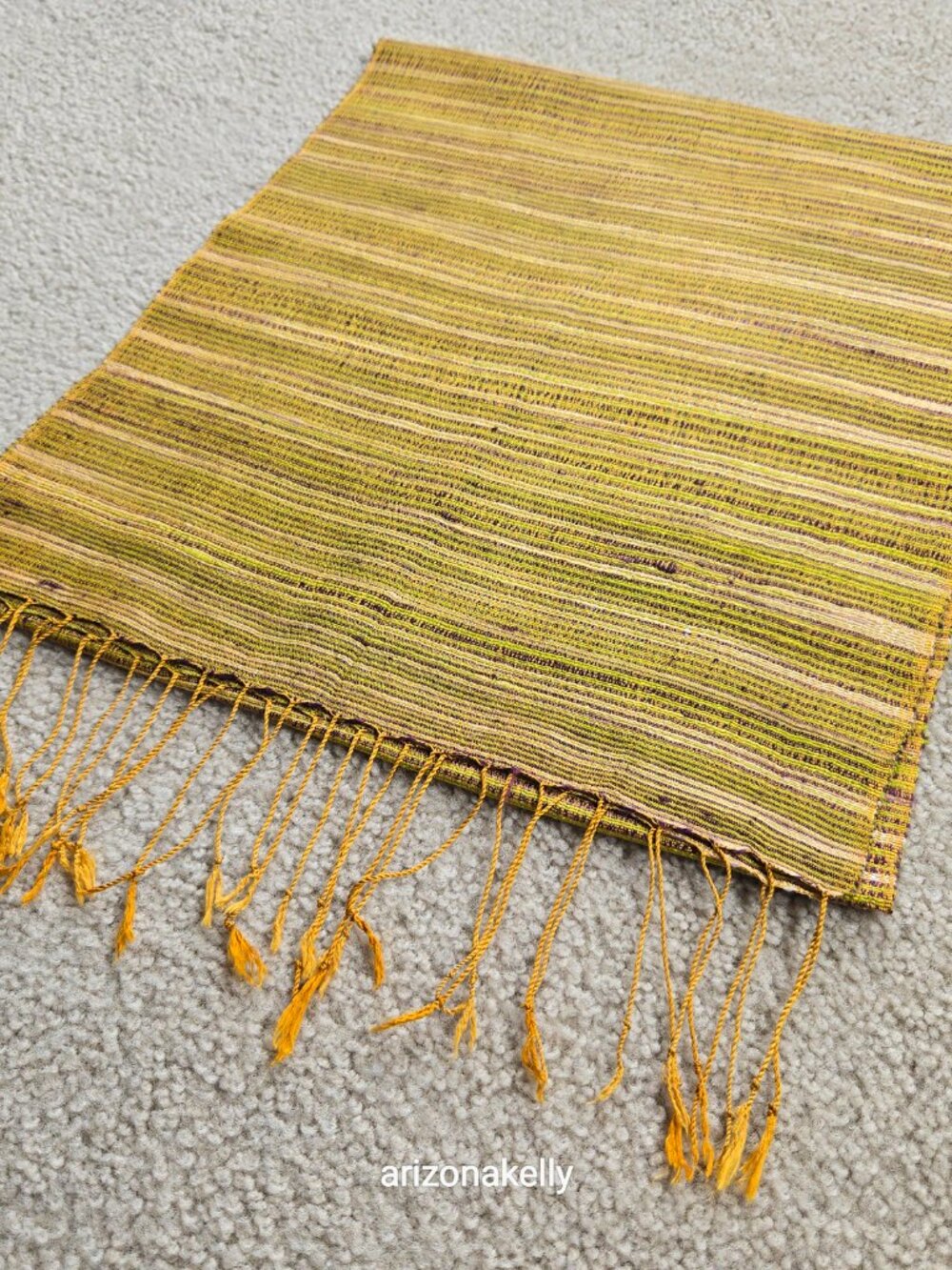 Jim Thompson Silk Woven Scarf Oblong - Picture 12 of 12